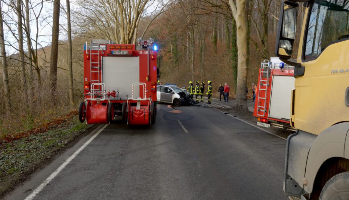 Verkehrsunfall zwischen Adensen und Nordstemmen