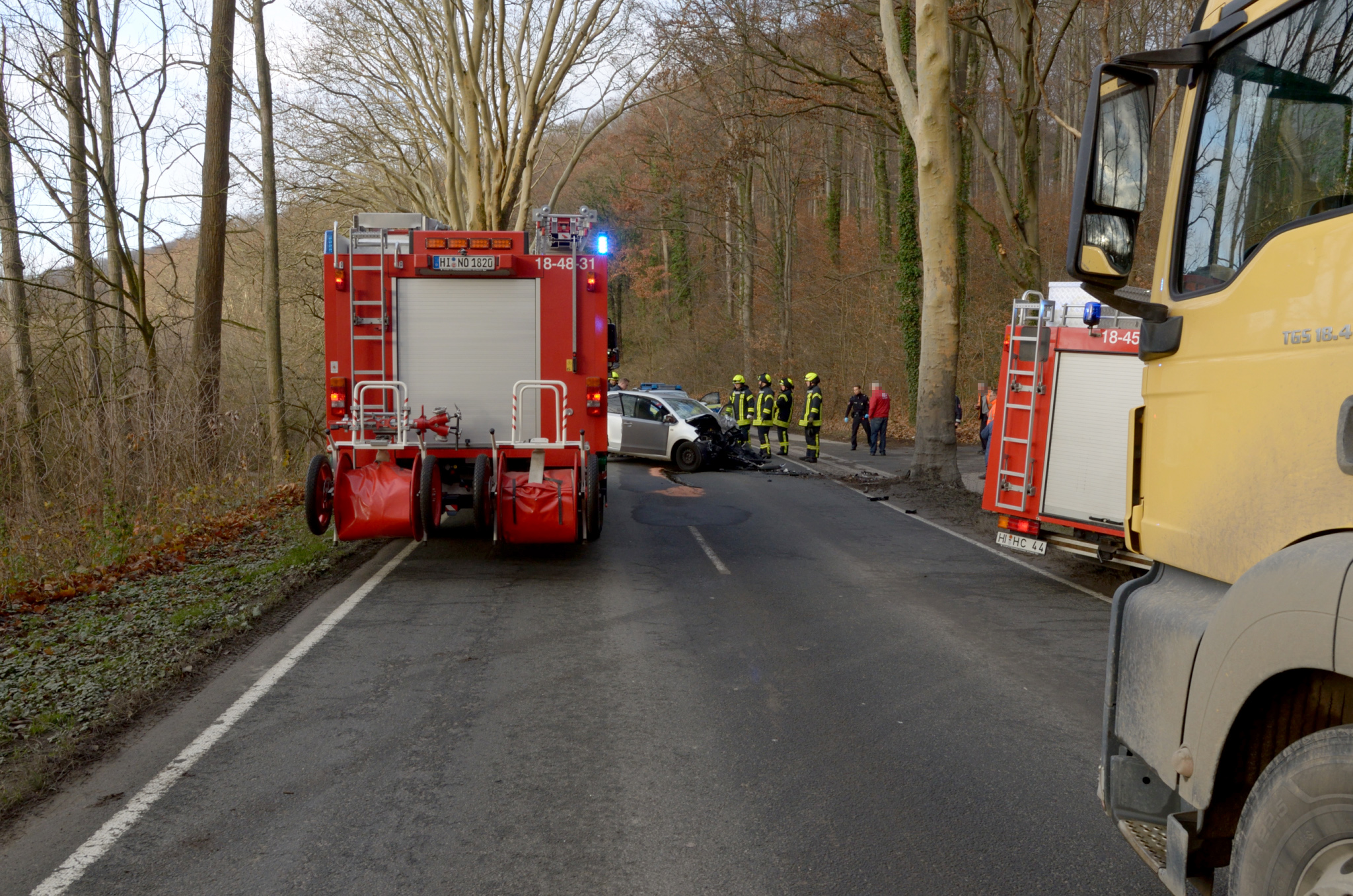 Verkehrsunfall zwischen Adensen und Nordstemmen