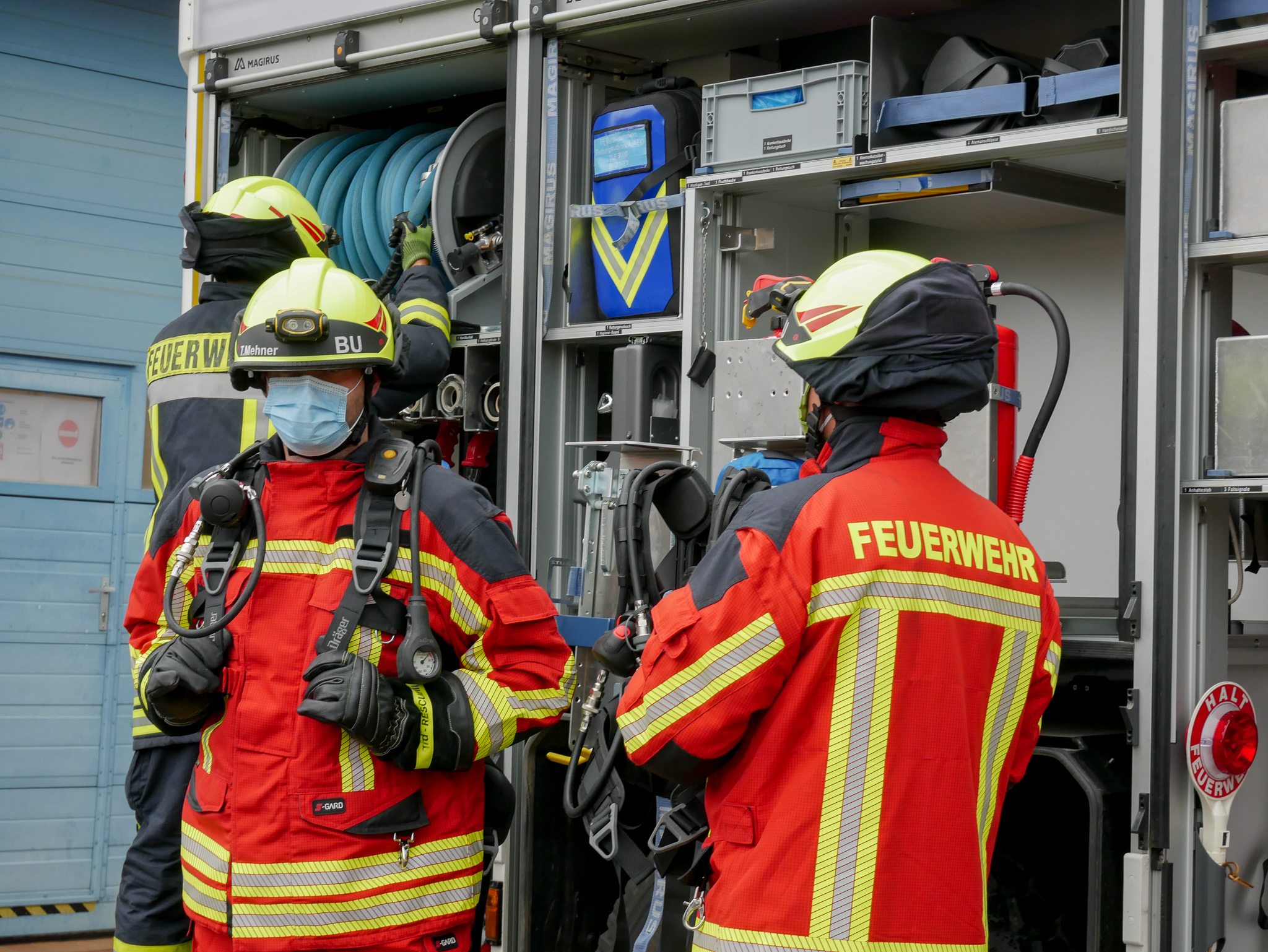 Feuerwehr rettet künftig in rot Gemeindefeuerwehr Nordstemmen