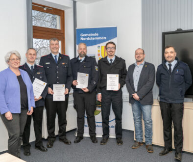 Neue Ernennungen und Verabschiedungen bei der Gemeindefeuerwehr Nordstemmen